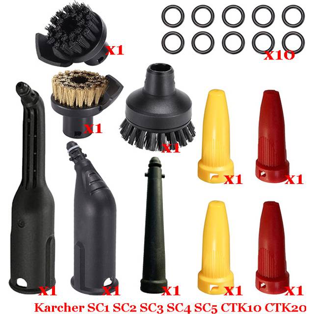 (Set-8) For Karcher Steam Vacuum Cleaner Machine SC1 SC2 SC3 SC4 SC5 SC7 CTK10