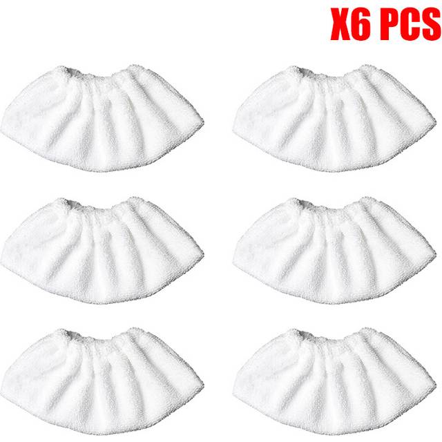 (6pcs) Mop Rags For Karcher SC2 SC3 SC4 SC5 Vacuum Cleaner Cleaning Pad Cloth