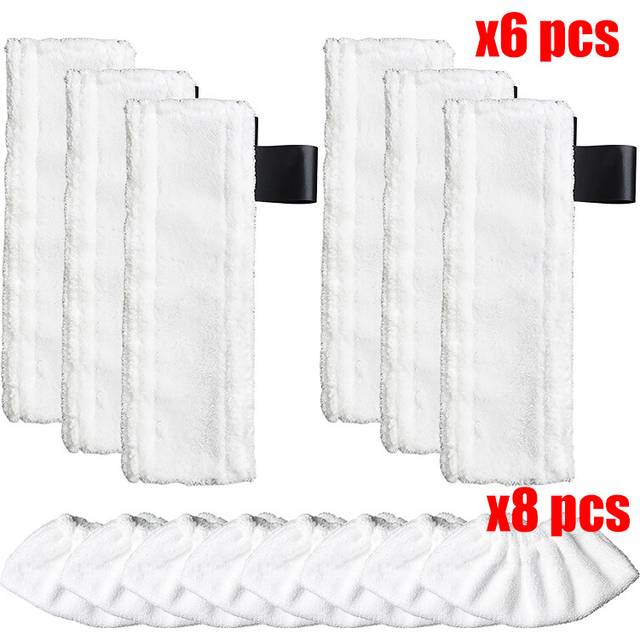 (14pcs) Mop Rags For Karcher SC2 SC3 SC4 SC5 Vacuum Cleaner Cleaning Pad Cloth