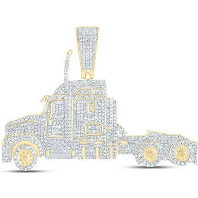 GND 173312 2.5 CTW Diamond NK Truck Mens Charm