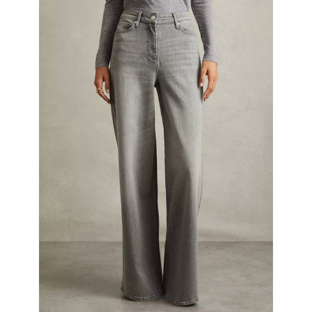 Reiss Crete Wide Leg Jeans