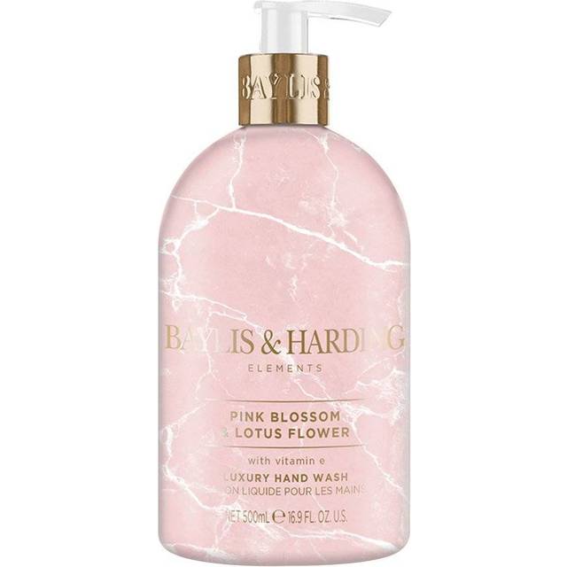 Baylis & Harding Elements Pink Blossom & Lotus Flower Handtvål 500 ml