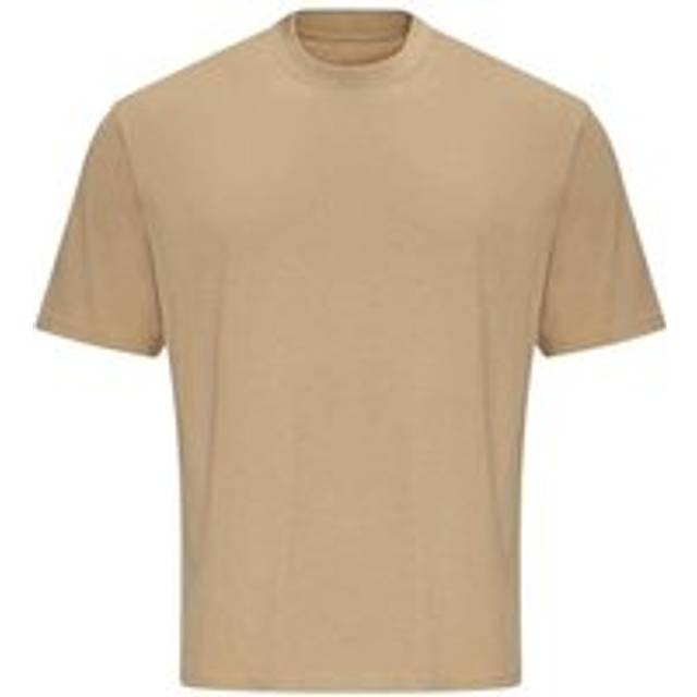 (XL, Desert Sand) Awdis Unisex Adult 100 Oversized T-Shirt