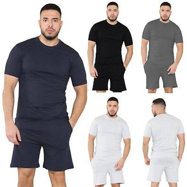 Mens T Shirt Short Set