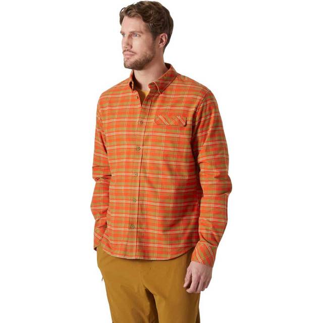 Helly Hansen Men's Classic Check Long Sleaves Flannel Shirt Orange S - Patrol Oran Orange