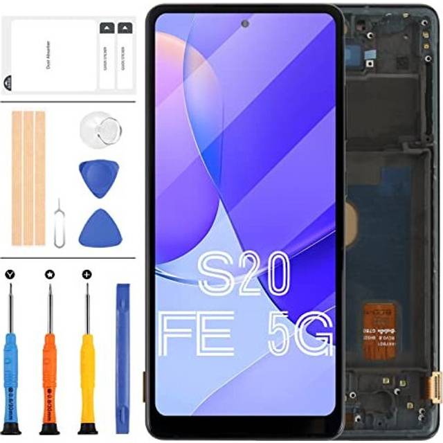 LADYSON For Samsung Galaxy S20 FE 5G Screen Replacement [Not Original] For Samsung S20 FE Screen Replacement Kit SM-G781U1/DS G781A G781W 6.5inch LCD