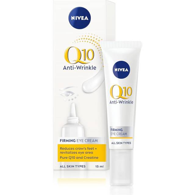 NIVEA Q10 Anti-Wrinkle Power Firming Eye Cream to Reduce Crow's Feet, Lines and Wrinkles, Powerful Under Eye Cream to Revitalise the Eye Area (15ml)