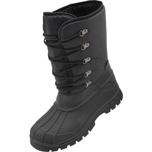 (7 UK, Black) Mountain Warehouse Mens Plough Snow Boots
