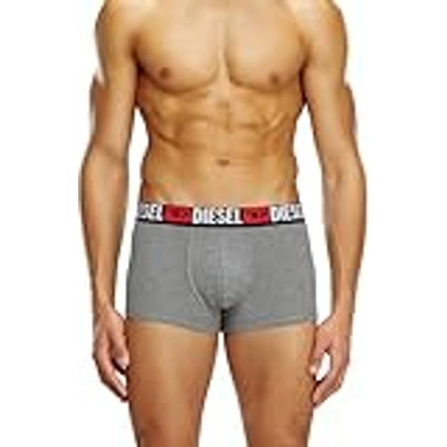 Diesel - Lot de trois boxers avec taille ornée du logo sur toute la surface - Boxeurs courts - Homme - Polychrome - XS