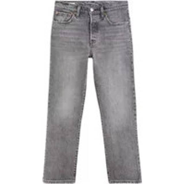 Levi's, Jeans, Dam, W30 L28, Bomull, Slim-fit Jeans - gray (W30 L28)