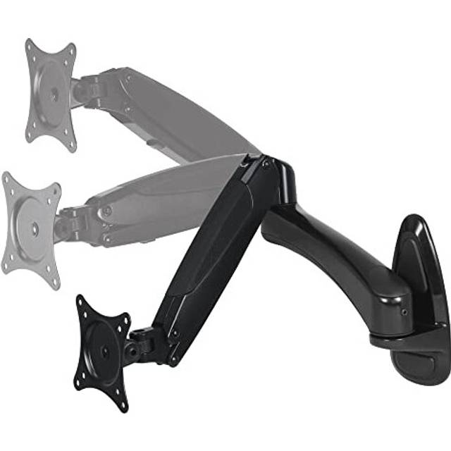 "ARCTIC W1-3D - Wall Mount with Full Motion Gas Lift Arm, Wall Space-Saving Attachment, up to 43""/49"" Ultrawide, up to 8 kg (17.6 lbs), simple and"