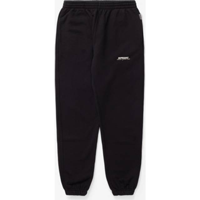 Represent Mens Black Patron of the Club Brand-print Cotton-jersey Jogging Bottoms S - BLACK