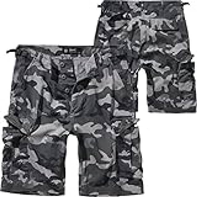 Brandit BDU, cargoshorts , color: Grey Camo , size: XL