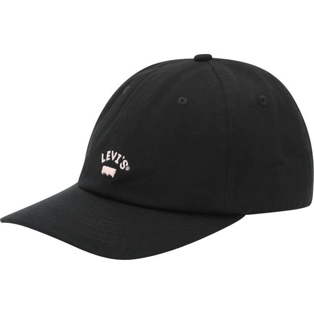 Lazy Girl Logo Cap in Cotton - Black - ONE SIZE