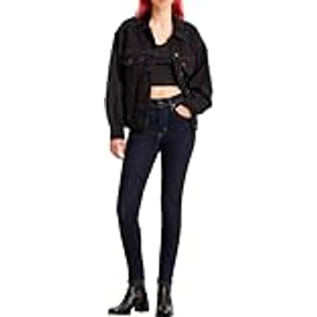 LEVI'S® 721 High Rise Skinny Blue Wave |Marinblå |32 x 32