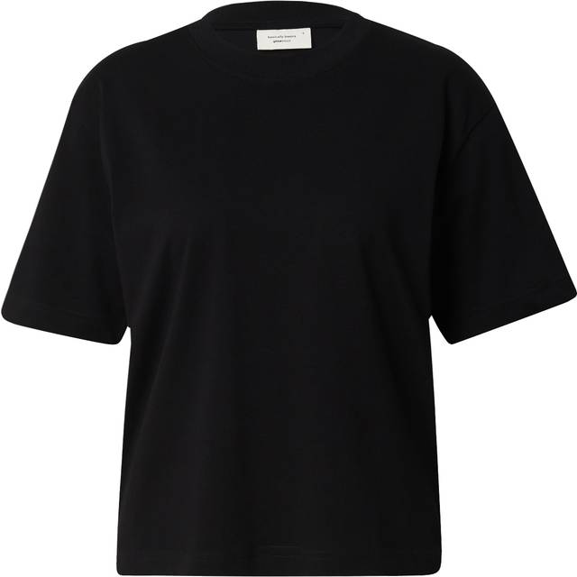 Gina Tricot - T-shirt Basic Tee - Svart