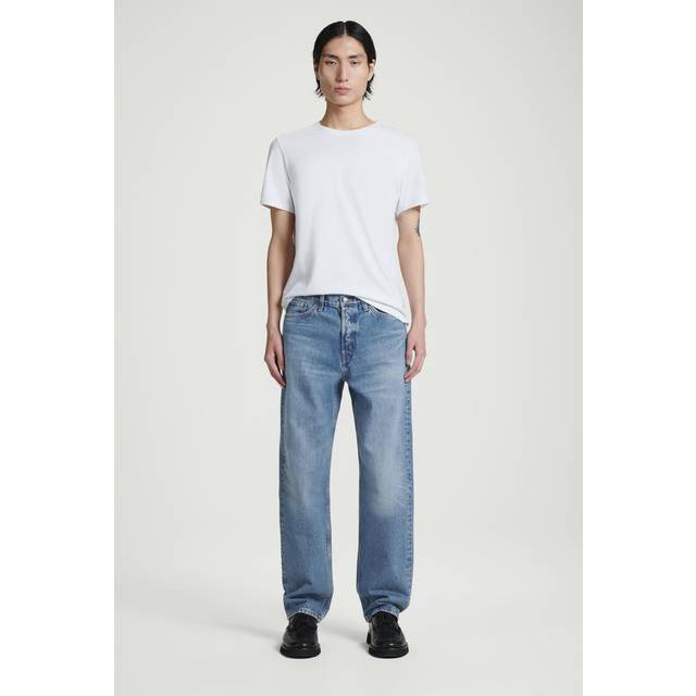 Signature Straight-Leg Jeans - Blue - 31/30