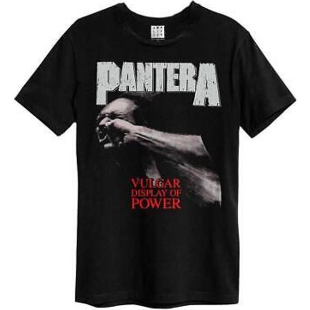 (2XL, Black) Amplified Unisex Adult Vulgar Display Of Power Pantera T-Shirt