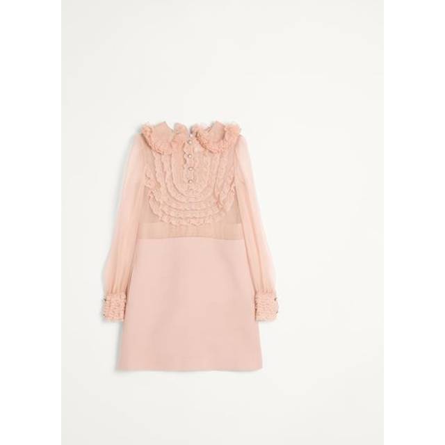 Valentino, Short Dresses, female, Pink, XS, Elegant Pink & Purple Dress