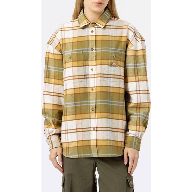 Dickies Skjorta - Orting - Green Moss - Dickies - XXS - Xtra Xtra Small - Skjorta
