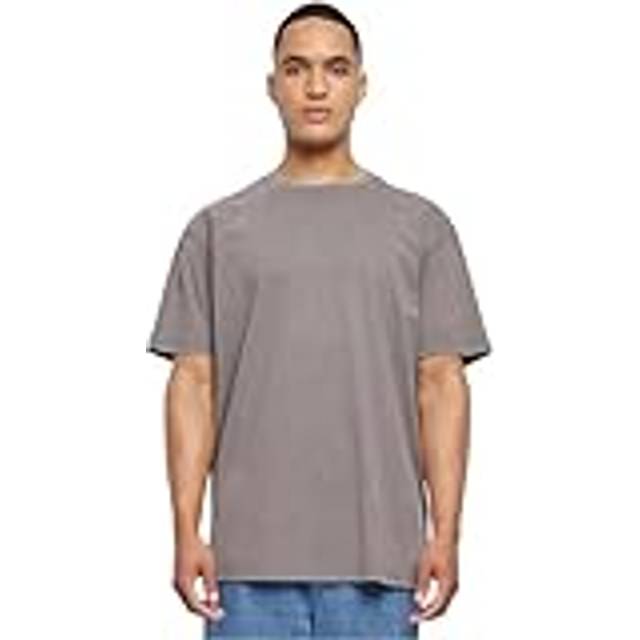Merchcode MC Love Yourself First Acid Washed Heavy Oversize Tee Gray / XS T-shirt