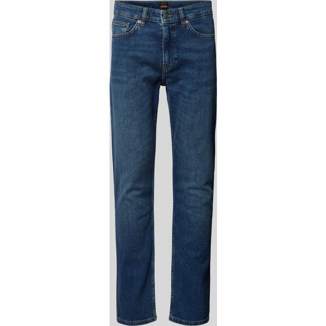 BOSS Delaware Slim Fit Jeans - Midi Wash, Mid Wash, Size 30, Length Regular, Men -  length REGULAR,30