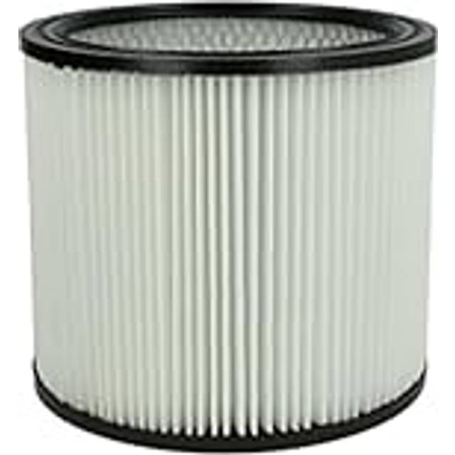 1x Cartridge Filter compatible with ShopVac Ultra 60 Inox Vacuum Cleaner - Black White - Vhbw