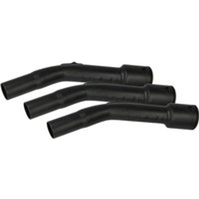 3x Universal Hose Handle for Vacuum Cleaner - Curved Nozzle Part Wand, 32 mm Diameter, 30 cm Long - Vhbw