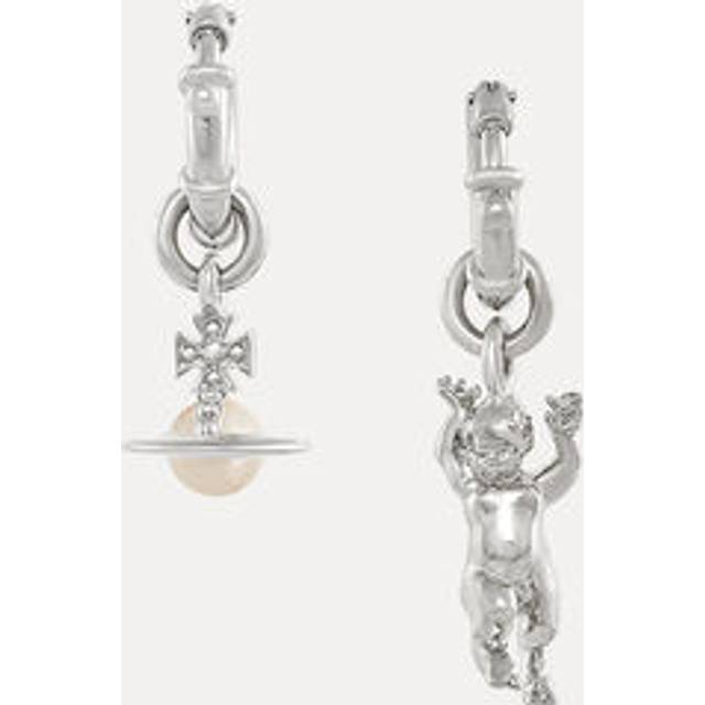 Vivienne Westwood Anglo Pearl Earrings Silver Brass Women - ---