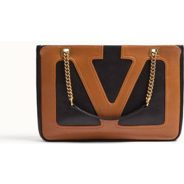 Valentino Garavani Women&#39;s Small Viva Superstar Tote in Black | 6W2B0R14PTJ (One Size)