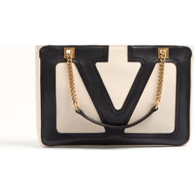 Valentino Garavani Women&#39;s Viva Superstar Small Leather Tote in White | Size UNI | WB0R14 (UNI)