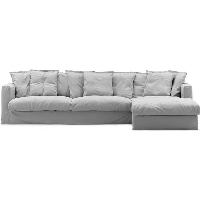 Decotique Klädsel Till Le Grand Air 3-sitssoffa Divan Höger Ljusgrå - Möbelklädsel Bomull Ljusgrå - 11001686