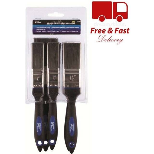 Pro User 5Pc No Bristle Loss Paint Brush Set