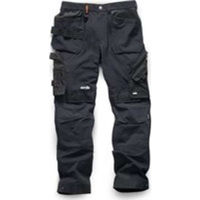 Scruffs Pro Flex Plus Holster Trousers Black 38S