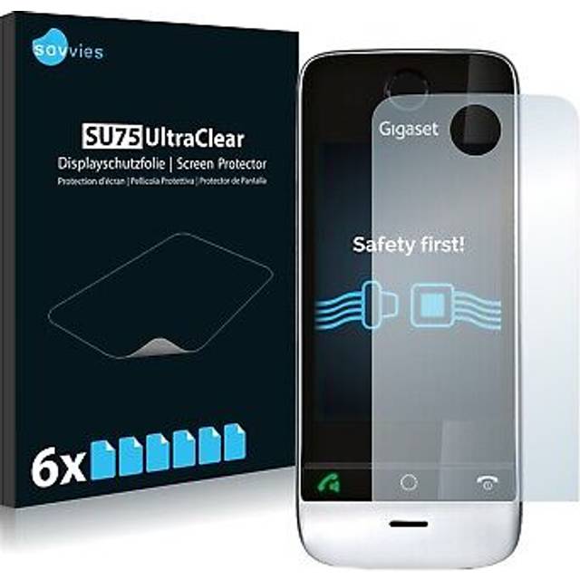 6x screen protector for gigaset sl910 (circular cutout) protective film