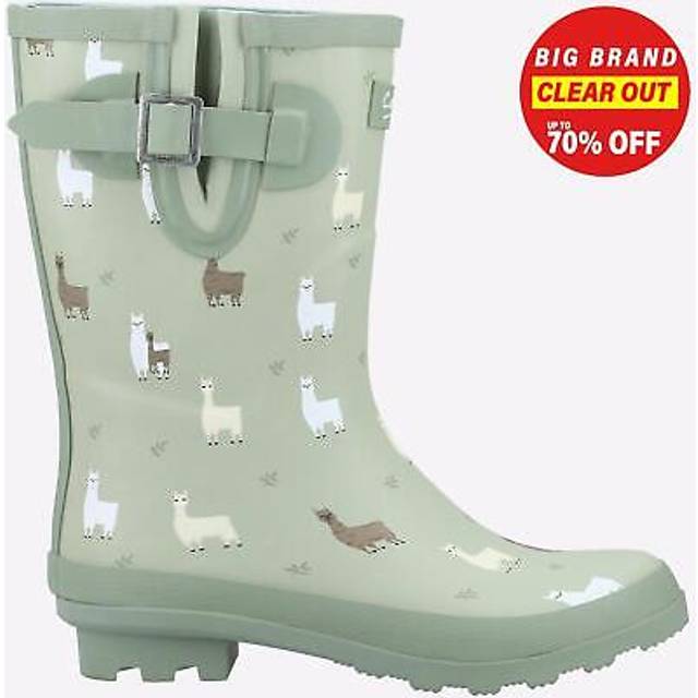Cotswold Womens Farmyard Mid Calf Wellington Boots UK Size 3 (EU 36)