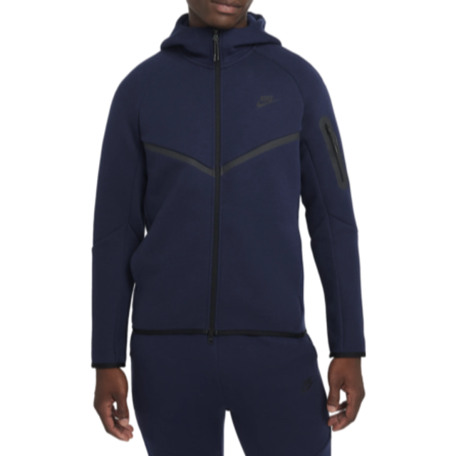 Zip-up hoodie Nike Tech - Bleu - M