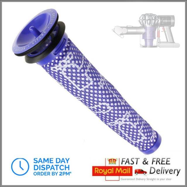 For dyson v6 v7 v8 dc58 dc59 washable pre motor filter animal vacuum uk