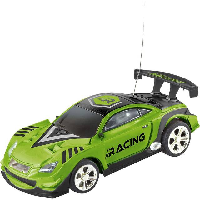 Revell Control 23560 Mini RC racing-bil från dosan med 40 MHz fjärrkontroll inklusive laddningsfunktion, LED-ljus, kort laddningstid, lång körtid liten fjärrstyrd bil, sportbil