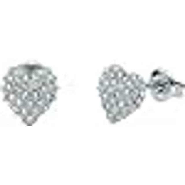 Ted Baker Adoraa Silver-Plated Sweetheart Earrings