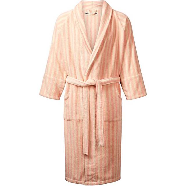 Bongusta - Naram Bath Robe - Badrock - Tropical & Creme - S/M