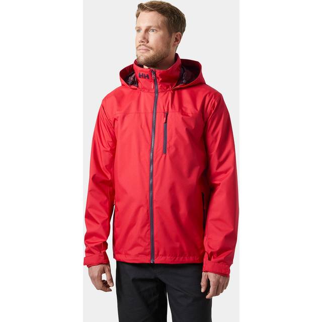 Helly Hansen Crew Hooded Jacket 2.0 - Seglarjacka - Herr Red S