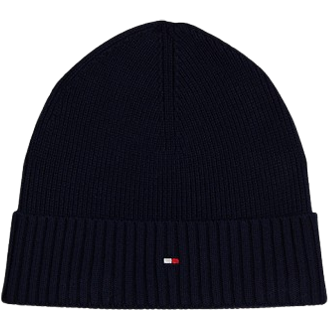 Tommy Hilfiger Flag Beanie Hat Navy