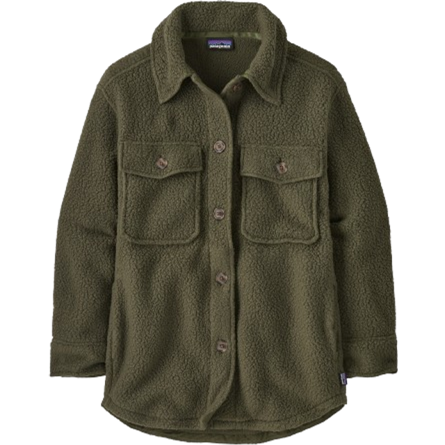 Patagonia Retro Pile Shacket - Jacka - Dam Pine Needle Green M