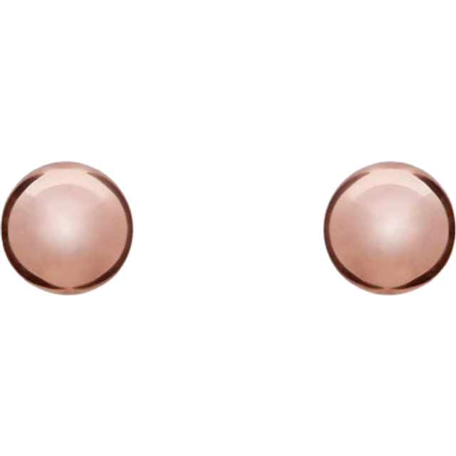 9ct Rose Gold 3mm Ball Stud Earrings