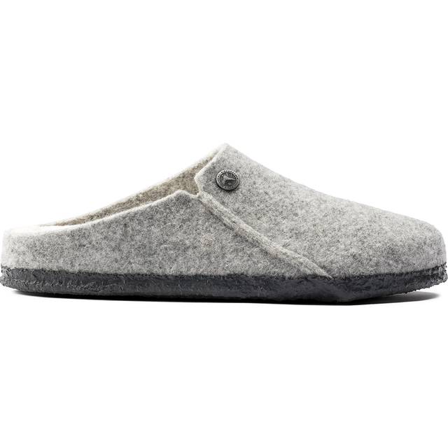 Birkenstock Zermatt Shearling Wool Felt Hyttesko - Grå
