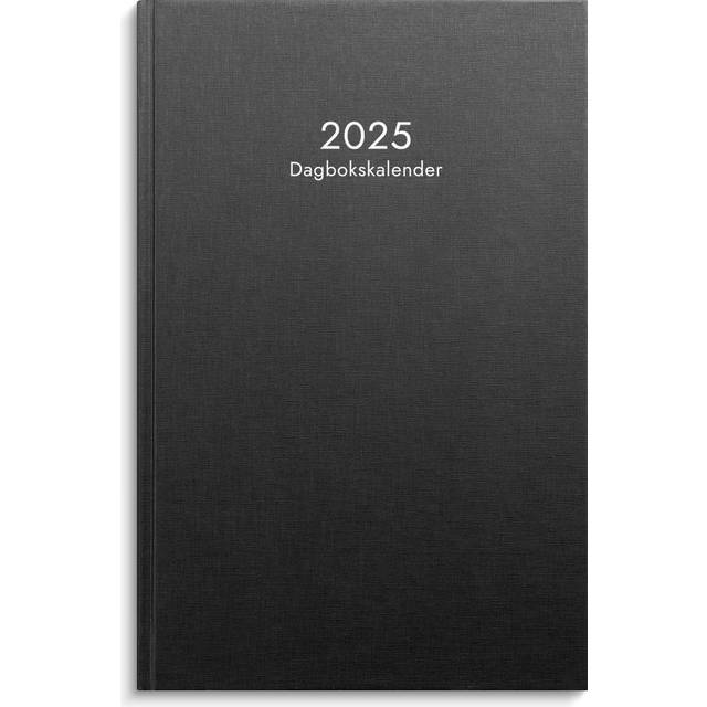 Dagbokskalender 2025 svart