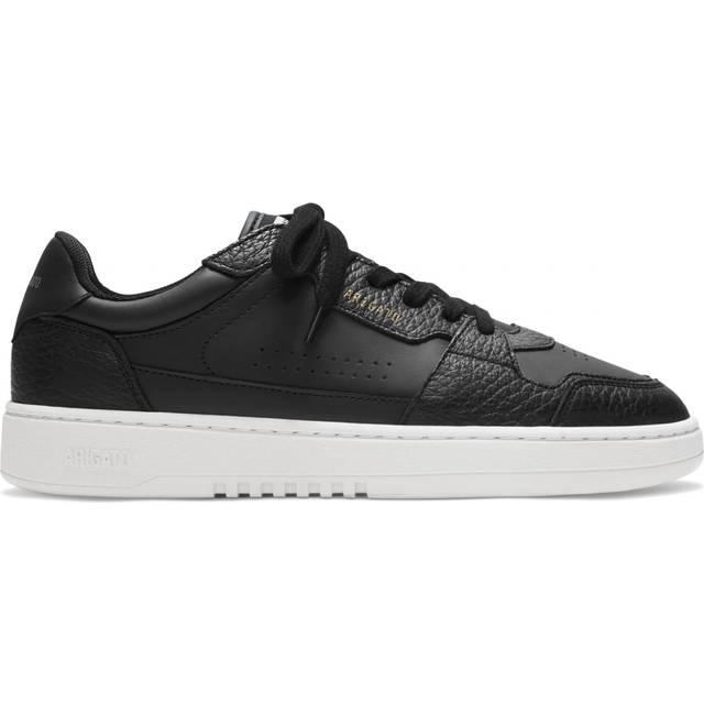 Axel Arigato Mens Blk/white Dice Lo Logo-embossed Leather Low-top Trainers Eur 43 / 9 Uk Men - BLK/WHITE