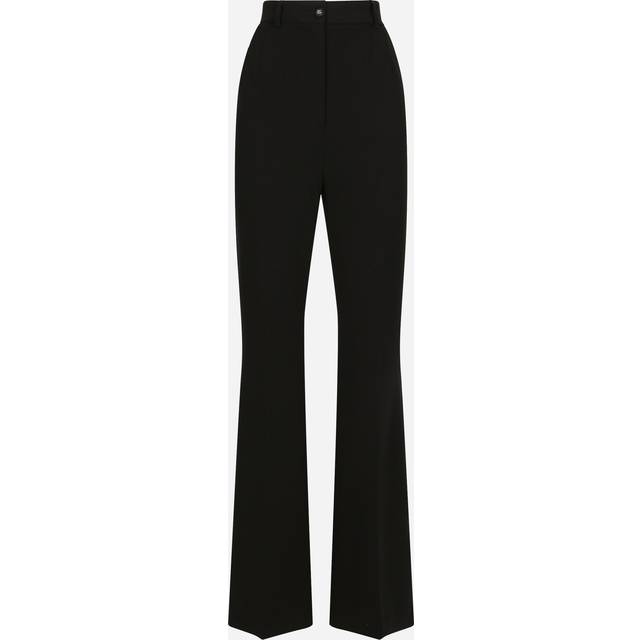 Dolce&Gabbana Milano high-rise jersey flared pants