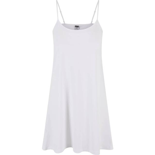 Women's jersey dress Urban Classics Stretch Hanger - Blanc